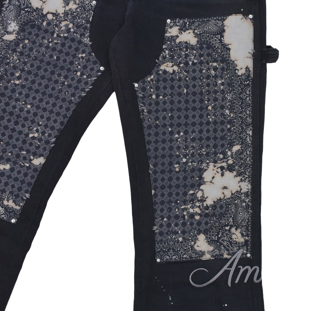 AMIRI】BLEACH BANDANA CARPENTER JEAN | AYIN