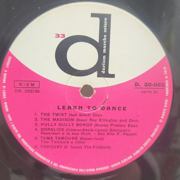 Various / Learn To Dance [D. 30-0 62] - 画像4