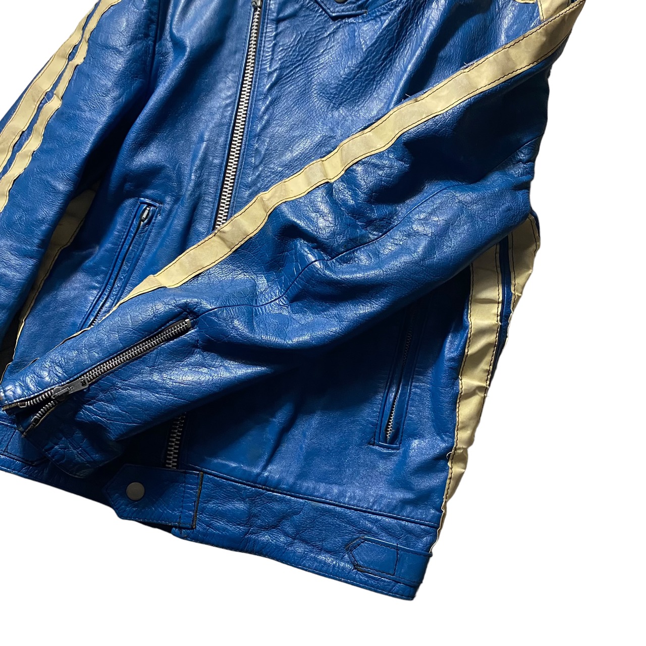 vintage 1970’s UK leather riders jacket