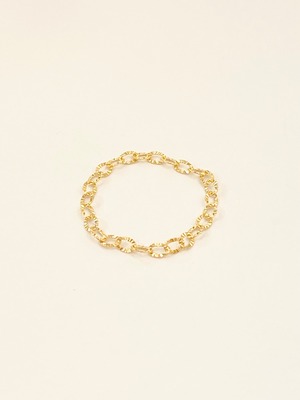 (K18)flat chain ring
