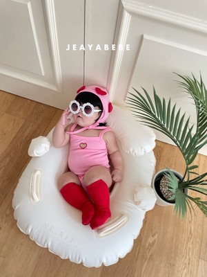 [JEAYABEBE] My Mimi Swimwear (Pink) / [재야] 마이미미수영복(핑크)
