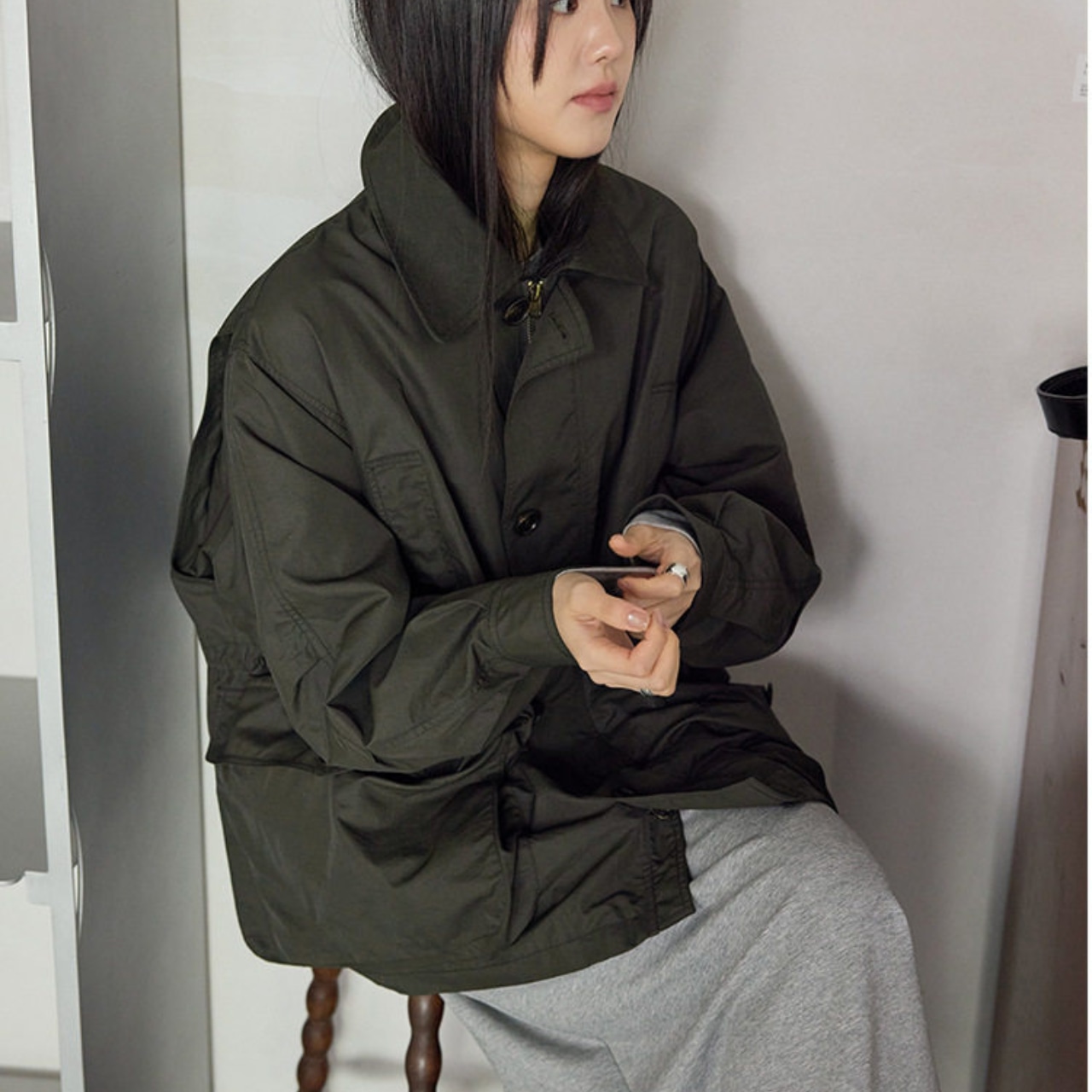 Patch Pocket Blouson T4340