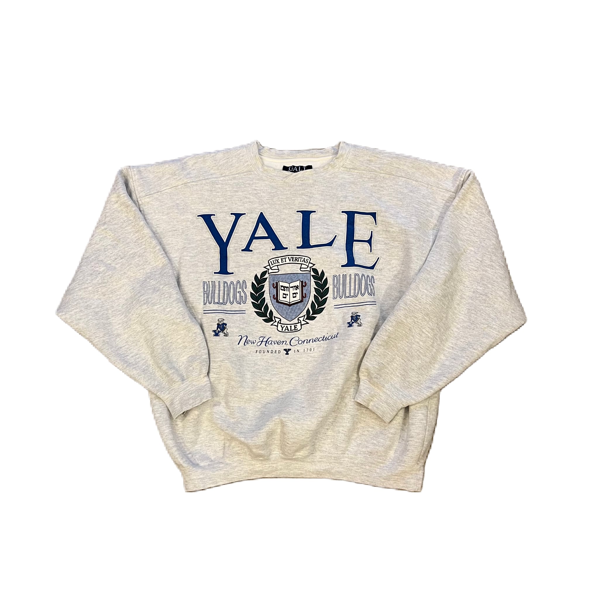 Yale Print Sweat ¥8,900+tax | BLUE VALENTINE