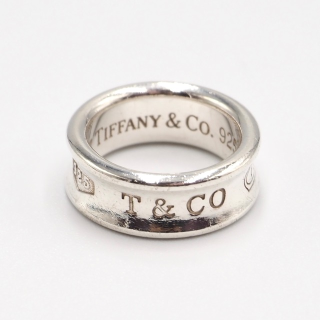 Tiffany&Co. 約7号 1837 ナロー リング シルバー925 ティファニー