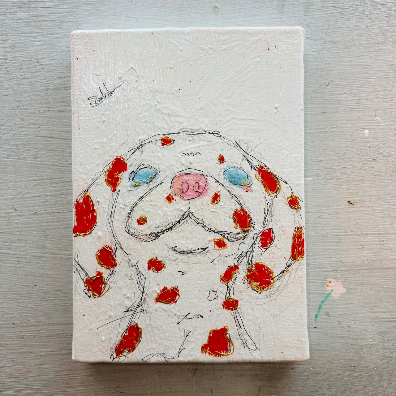 「僕の方が可愛いんだけど」ダルメシアン