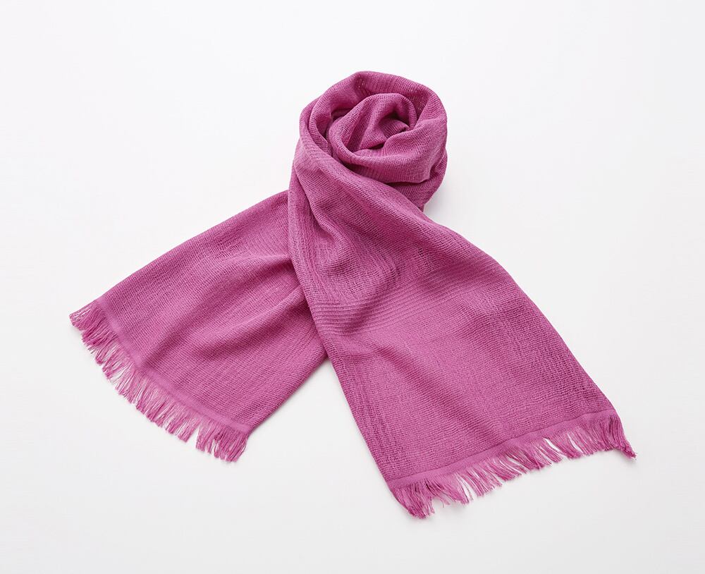 【みやざきタオル】 いまばりマフラー70 シーズン[102]ビクトリアンモーブ(3)