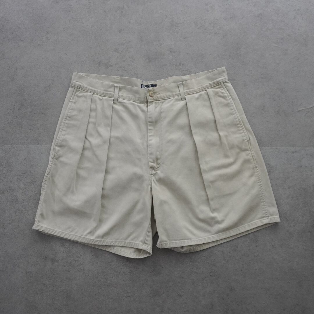 90s 初期型 USA製 Polo by Ralph Lauren POLO CHINO SHORTS [W36] 古着