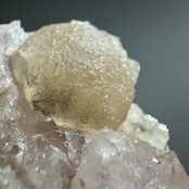 ポンデリングフローライト母岩付き*ブドウ状蛍石原石*251006*天然石*鉱物標本*インテリアストーン