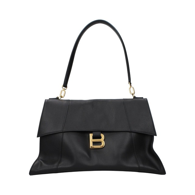 BALENCIAGA バレンシアガ レディース ショルダーバッグ レザー ブラック