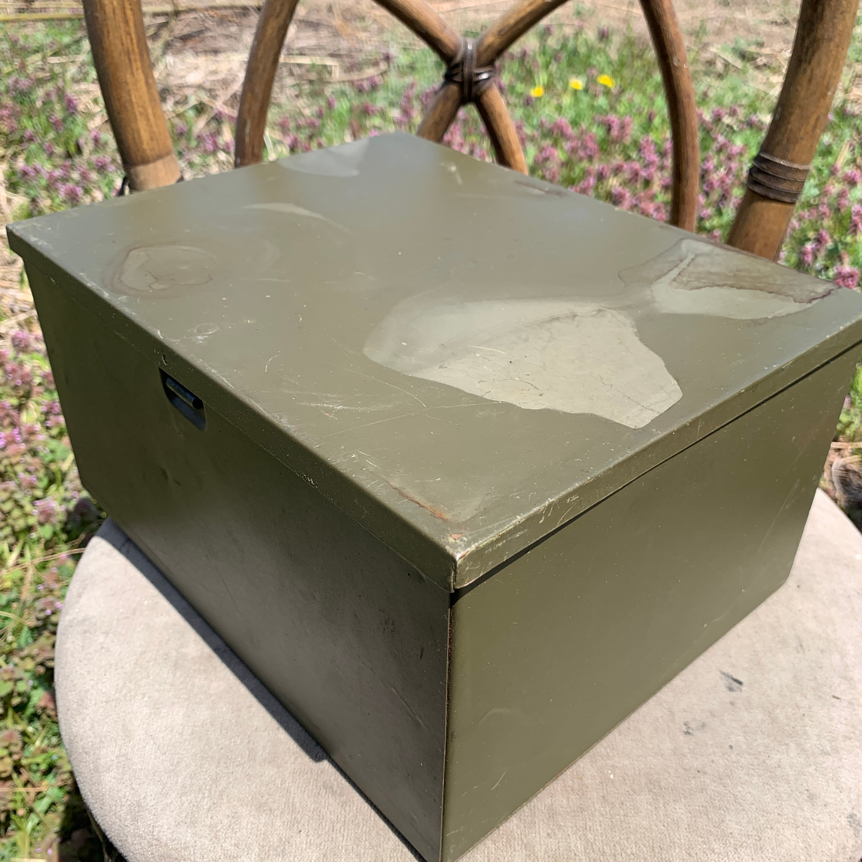 FEUERHAND 純正 アーミーBOX ケース グラス 2個 ランタン無 3