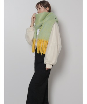 OI230501 バイカラーメランジーストール brown