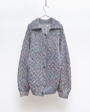 【2025.11.21 INSTAGRAM LIVE】1980s mix yarn mohair knit cardigan