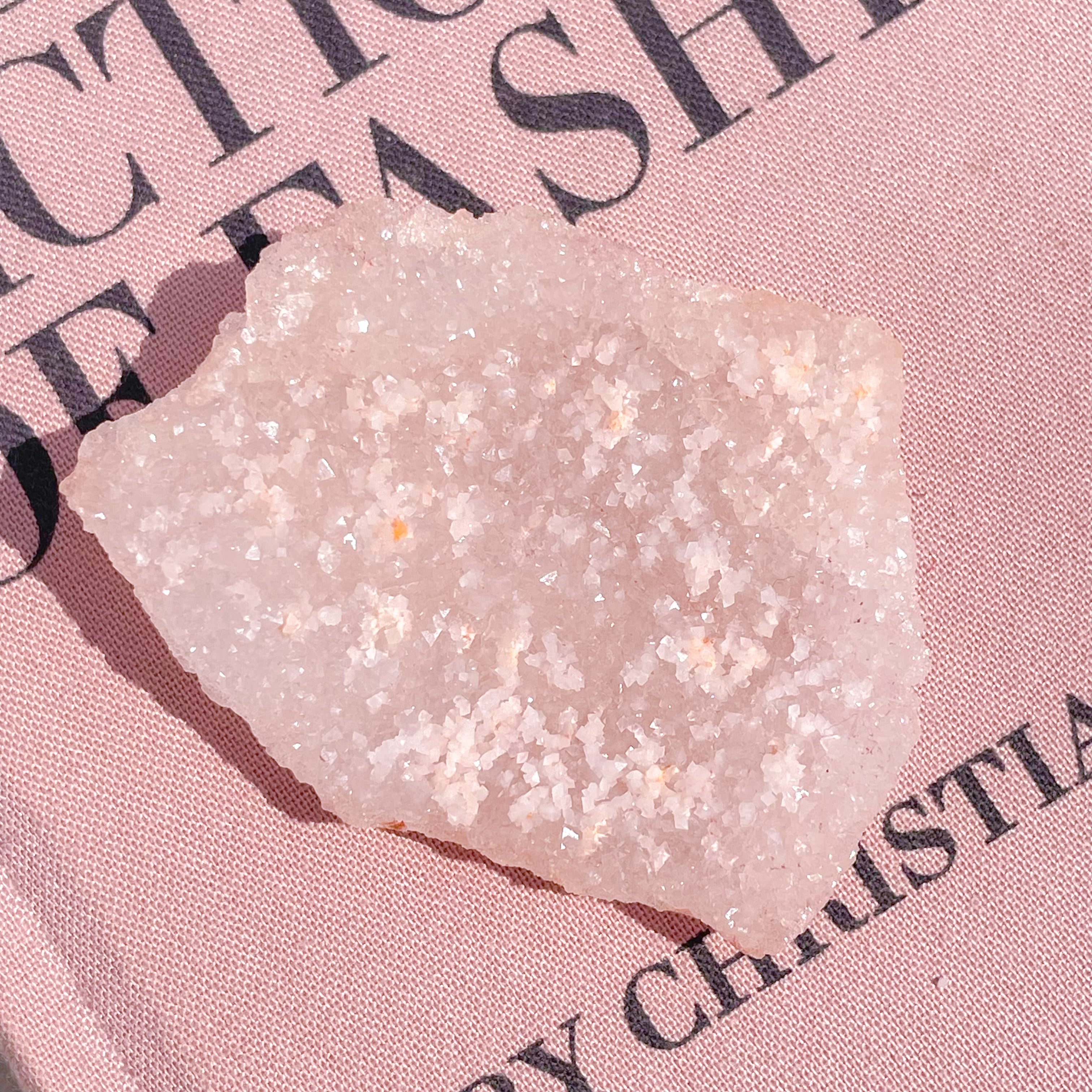 Pink & Red Sugary Apophyllite 7 ✧ ピンク&レッド シュガー