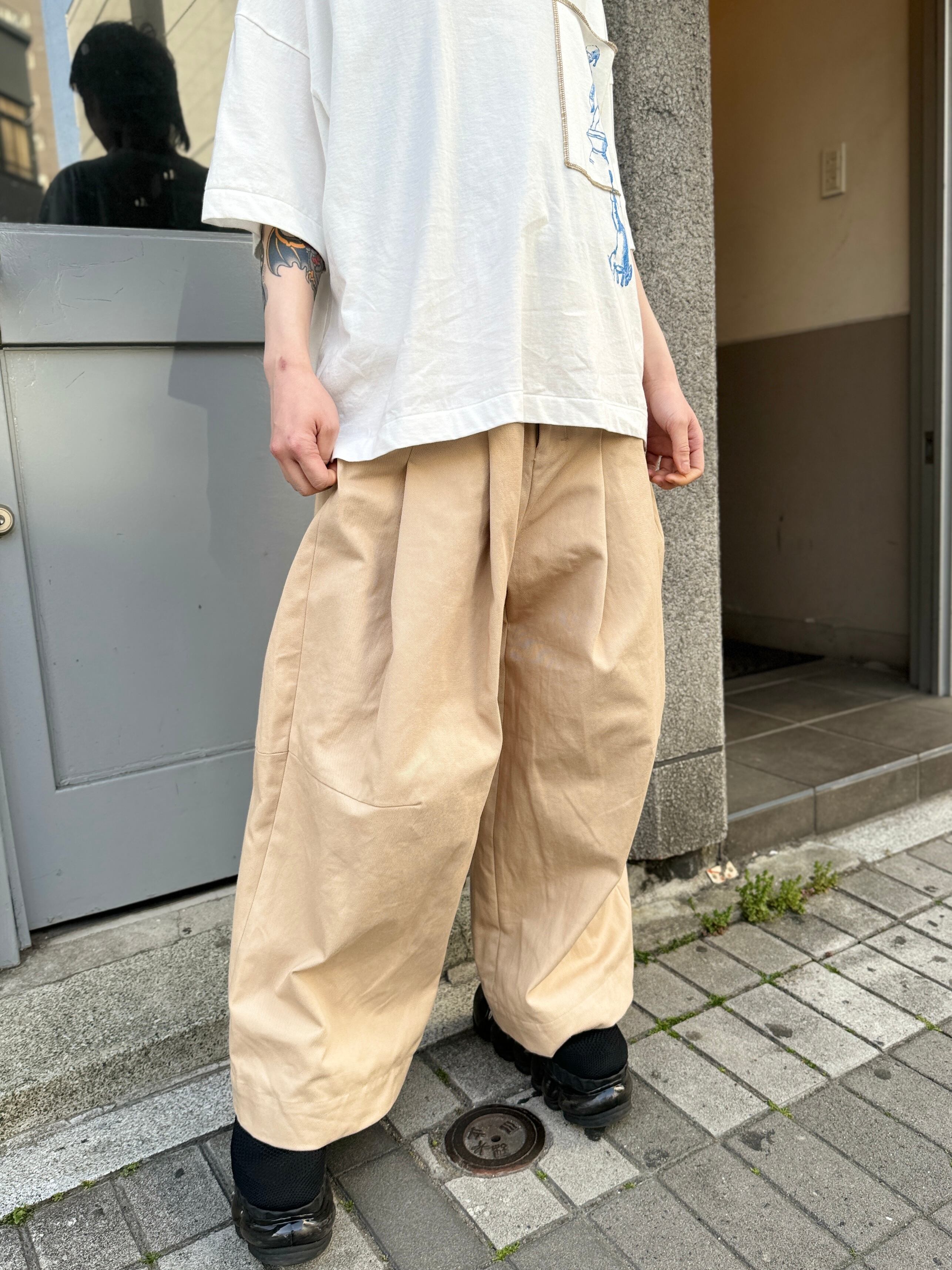 SHINYAKOZUKA / BAGGY / BEIGE | ふぁいん