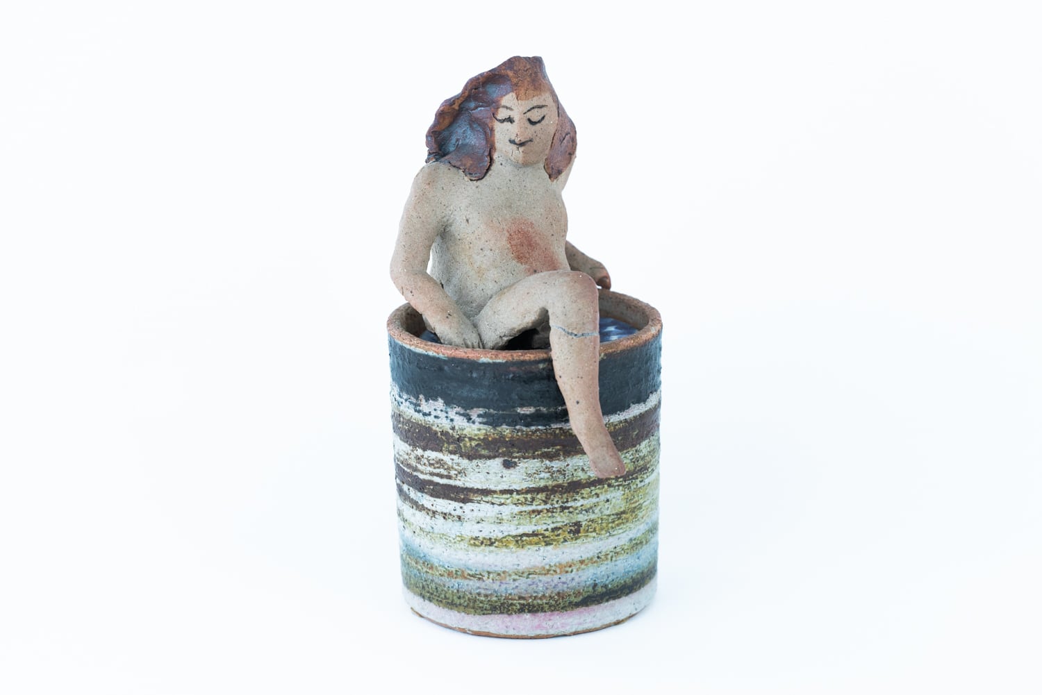 Lisa Larson | Unique Lidded Jar Sculpture | kaikki gallery | 北欧