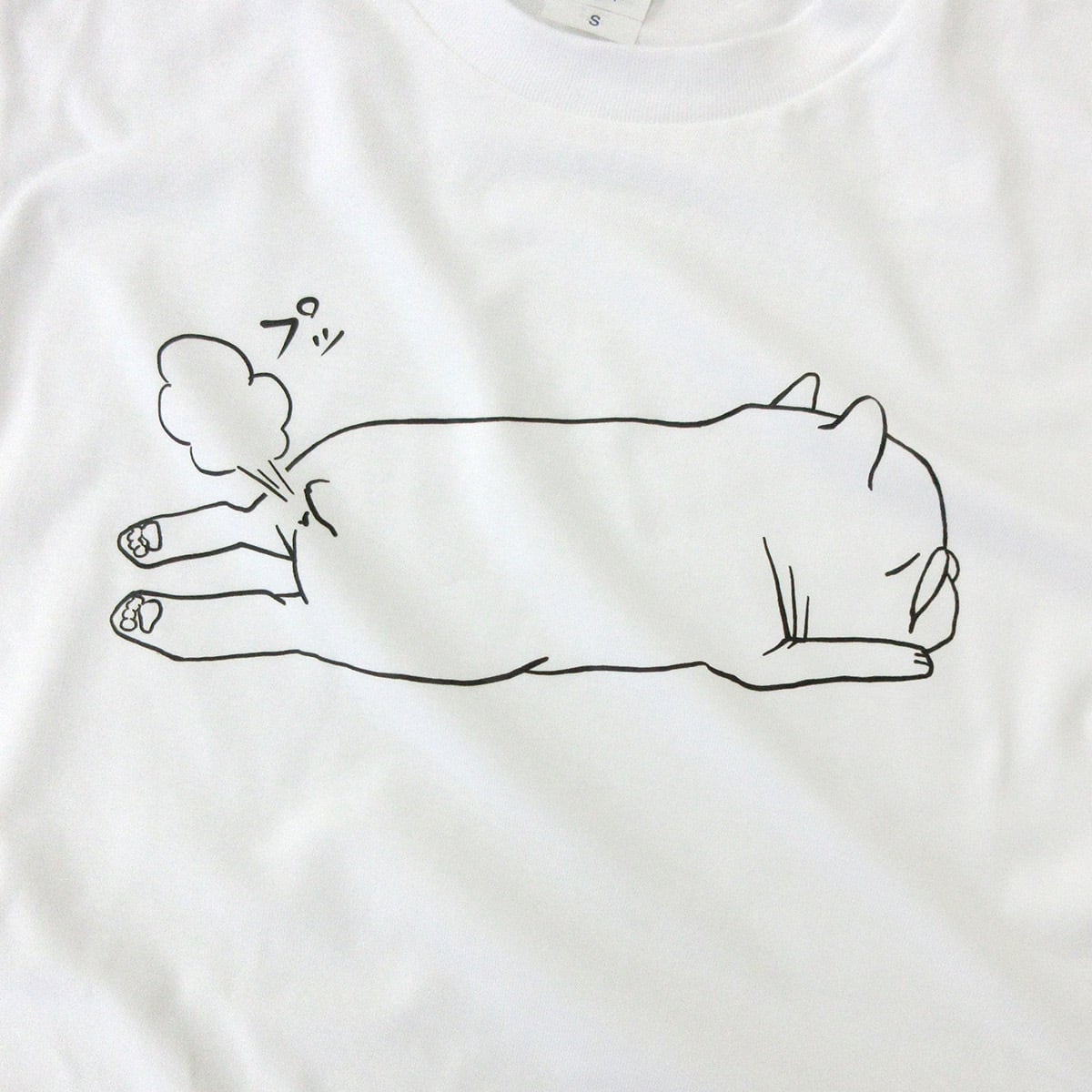 フレブル おならプー Tシャツ dog32 イラスト 犬 フレンチブルドッグ
