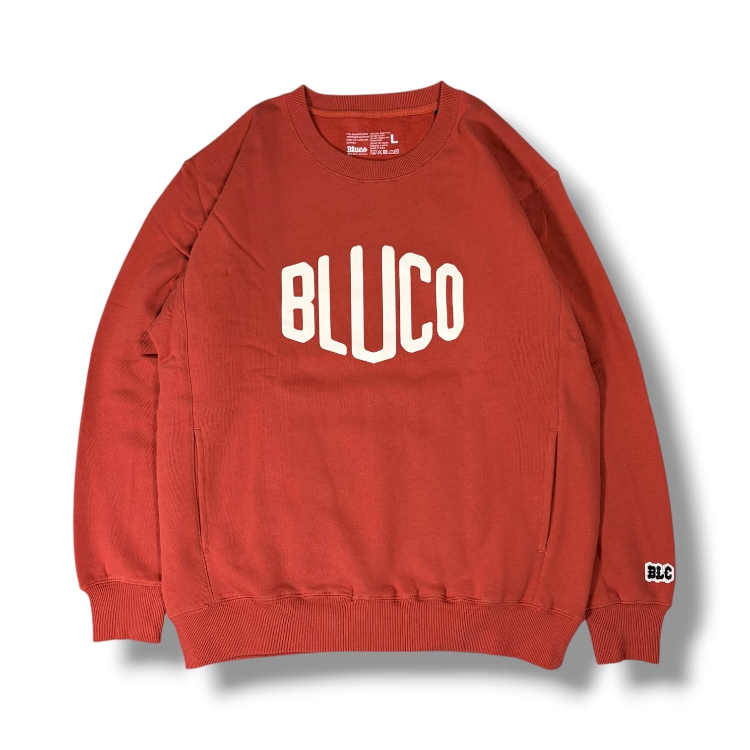 BLUCO ブルコ スウェットシャツ Hex クルーネックスウェット ポケット