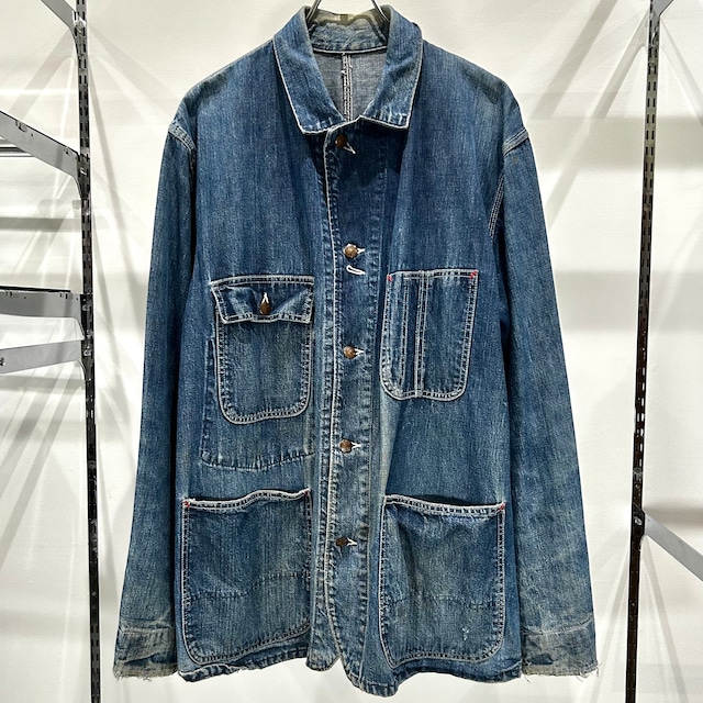 50s PAYDAY Denim Coverall ペイデイ デニム カバーオール ワークジャケット