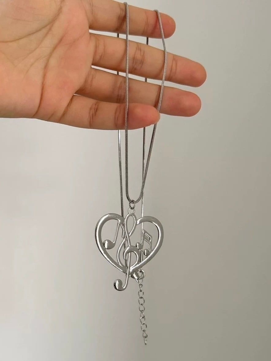 【即納商品】melody note necklace