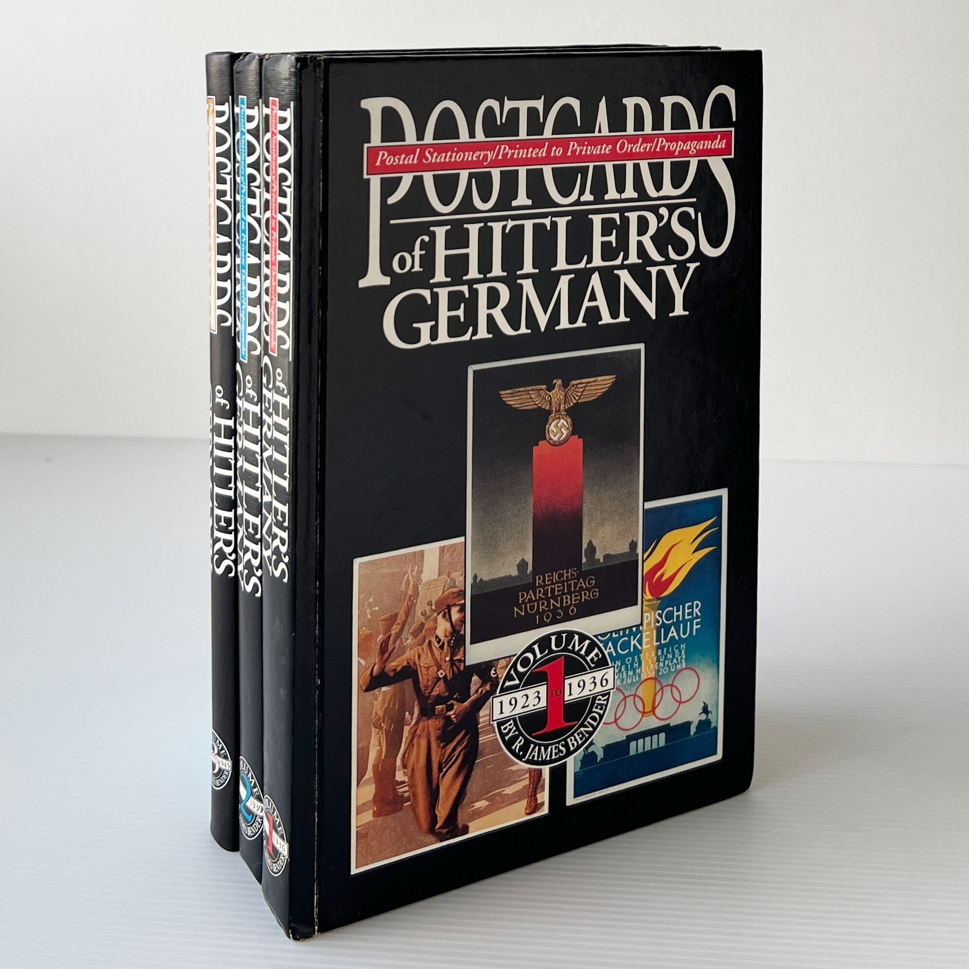 Postcards Of Hitler'S Germany Volume 1,2,3 / R. James Bender