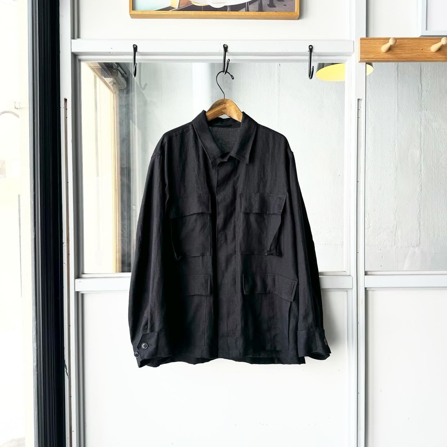 COMOLI 24SSカナパ B.D.Uジャケットsize3 COMOLI カナパ B.D.U