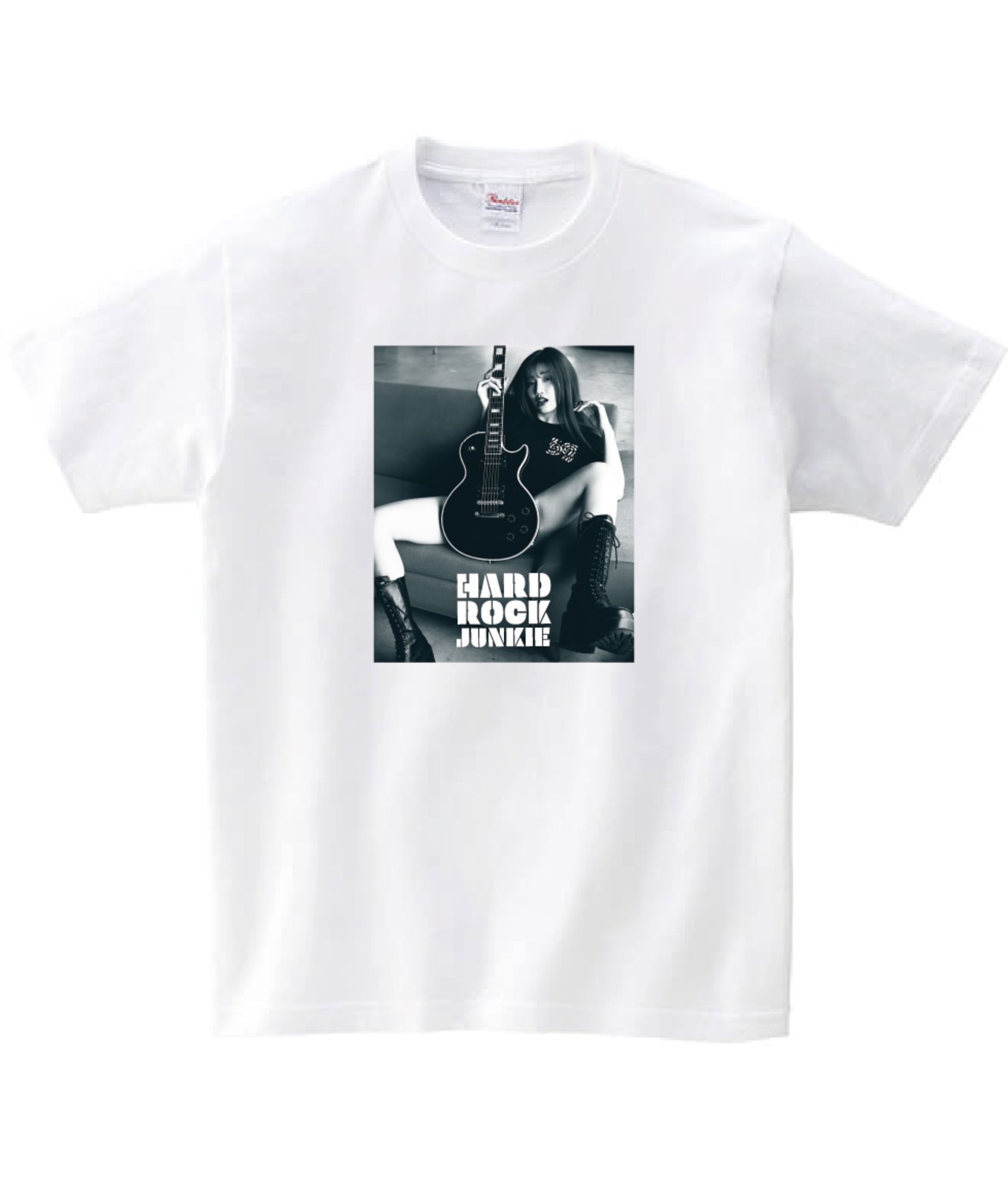 美女とレスポール Tee／White