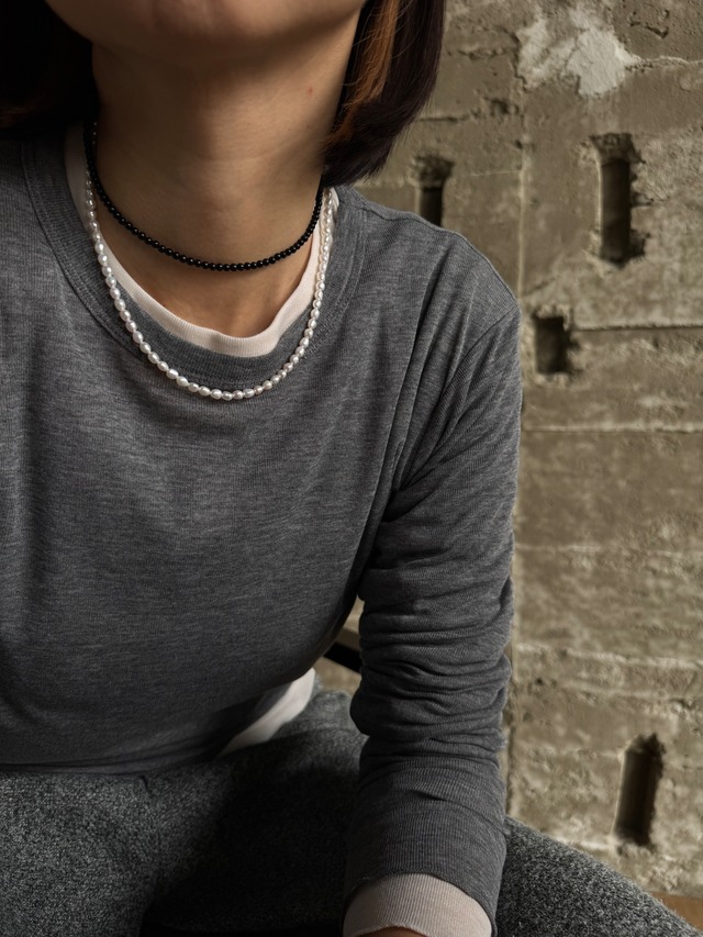 bi-color necklace