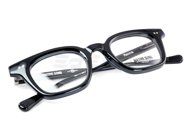 NATIVE SONS メガネ Rams Col.Indigo PL-084GC ウェリントン ネイティブサンズ 鯖江 日本製 正規品-4枚目