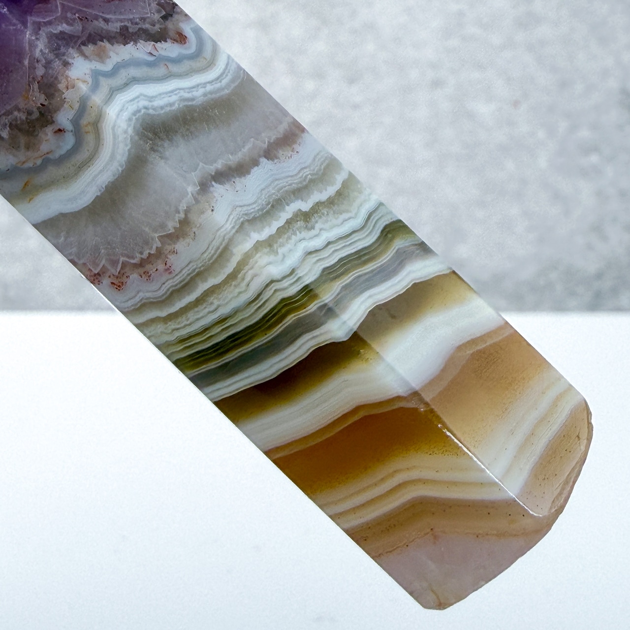 アメジストアゲート タワー * Amethyst Agate * 天然石