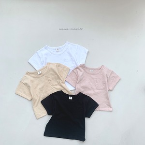 【予約】Pocket short sleeve tee (R0405)