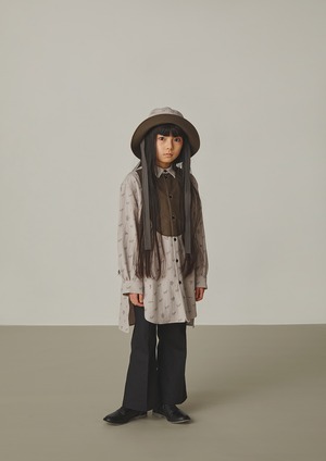 【21AW】GRIS ( グリ )Busom Long Shirt［S / M］Lavender シャツ