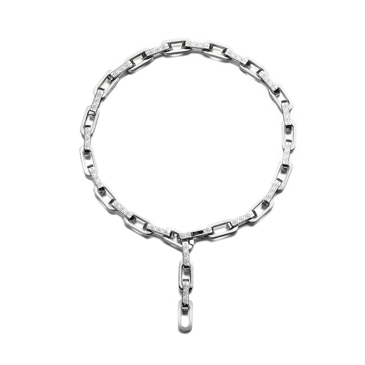 リトルデイジースクエア ネックレス W164