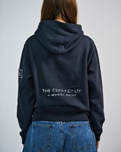 ダブルDOGロゴプリントベーシックフーディー (GRAY)　CQ-49073