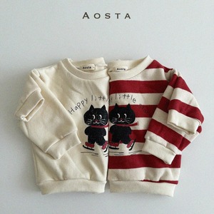«sold out»«Aosta» クロネコスウェット 2colors