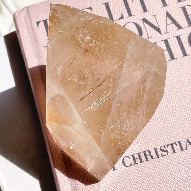 Rutilated Quartz Freeform 8 ✧ ルチルクォーツ　