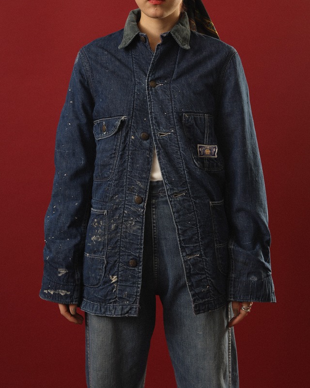 1950-60's Full Cup / Chore Coat - 16