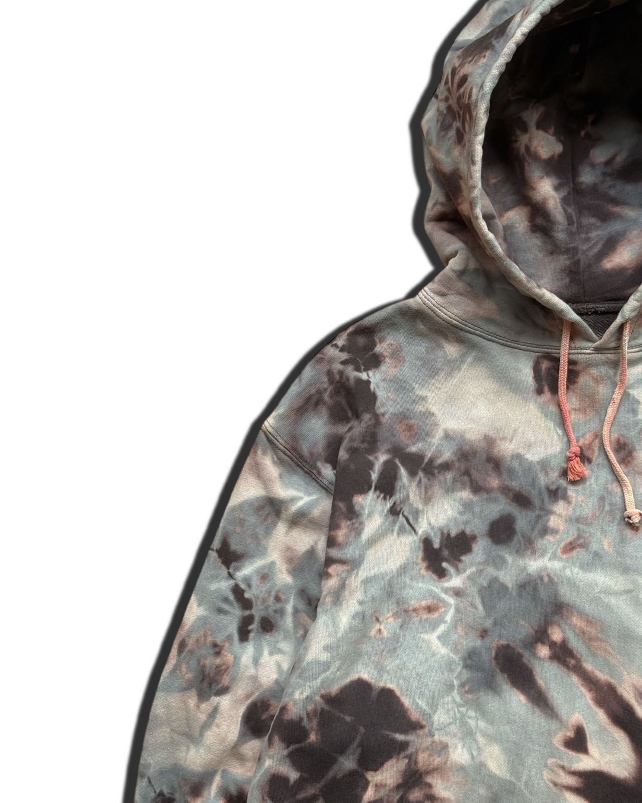 【数量限定販売 / 最短即日発送】ブリーチタイダイスウェットプルオーバーパーカー 秋麗