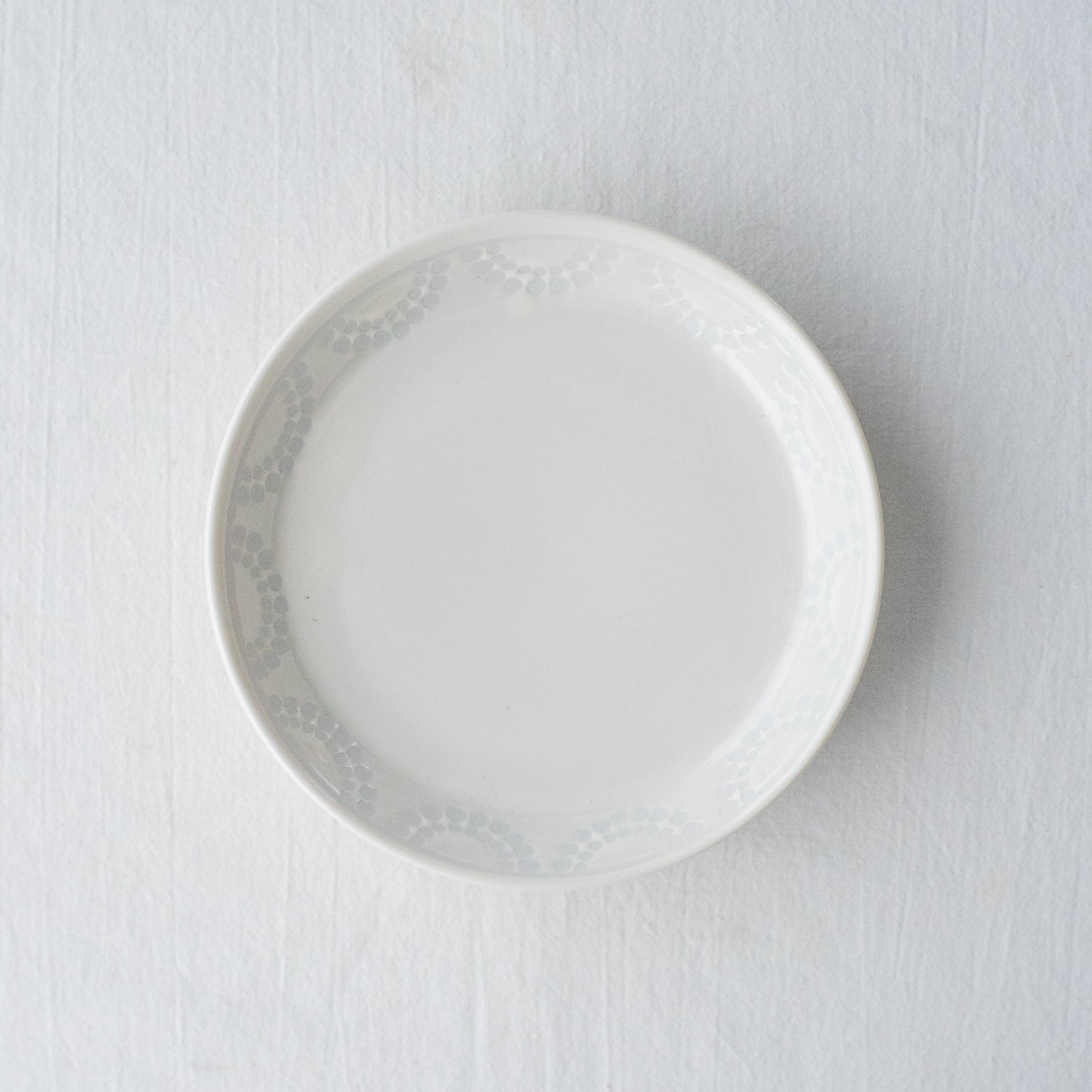 パールの中プレート【14cm・白】