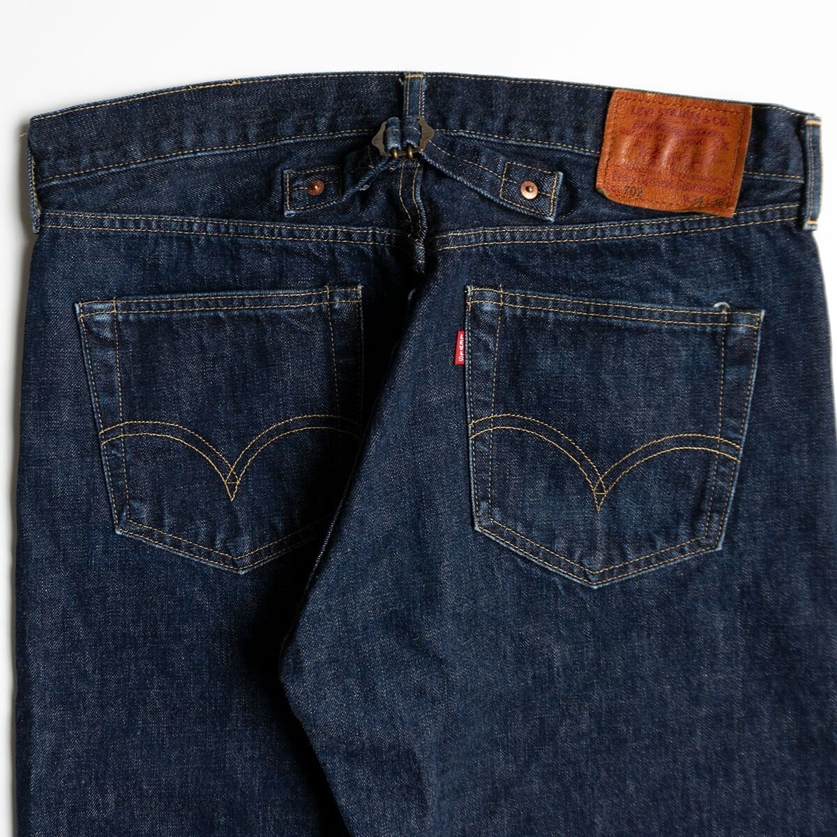 美品/濃紺】 LEVI'S 【 702XX ビッグE デニムパンツ 】34×36 旧日本製