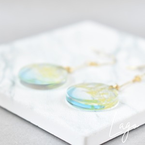 ミラージュピアス　color/ソーダ