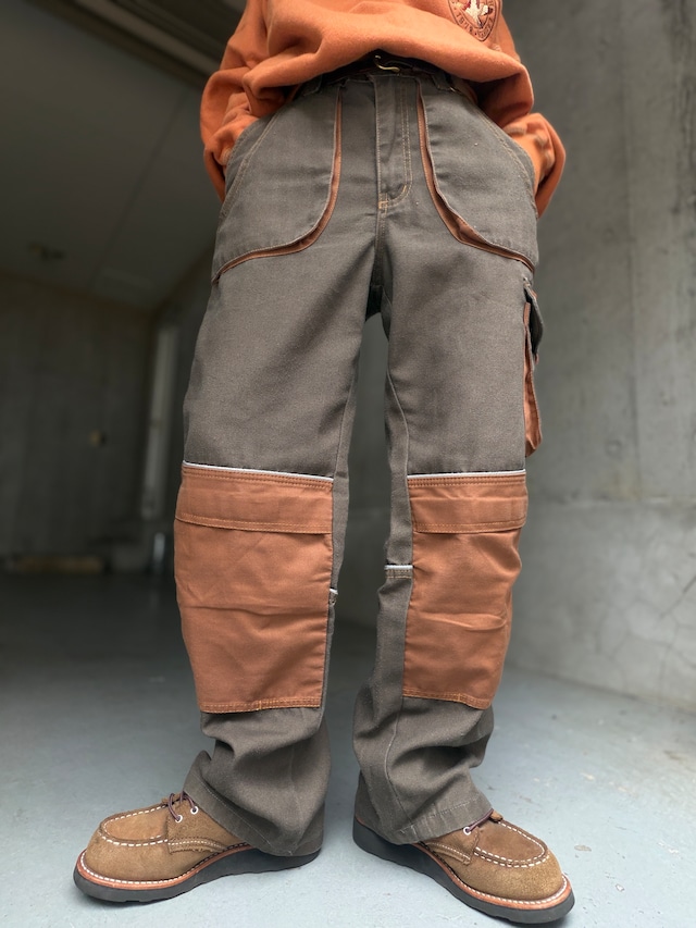 (PT1146) Euro duble knee utility pants