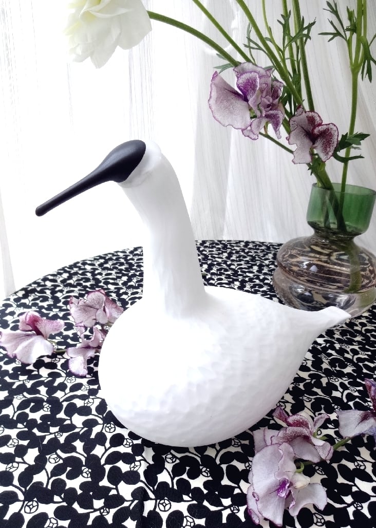 iittala / イッタラ Birds by Toikka Karelia Whooper Swan White