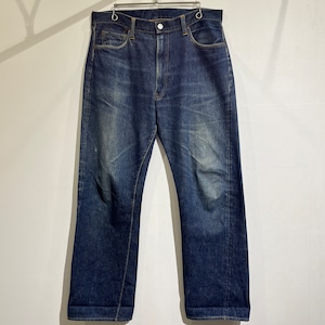 50s Levi's 501ZXX Denim Jeans 50年代 リーバイス 501ZXX デニムジーンズ オフセット レインボーステッチ