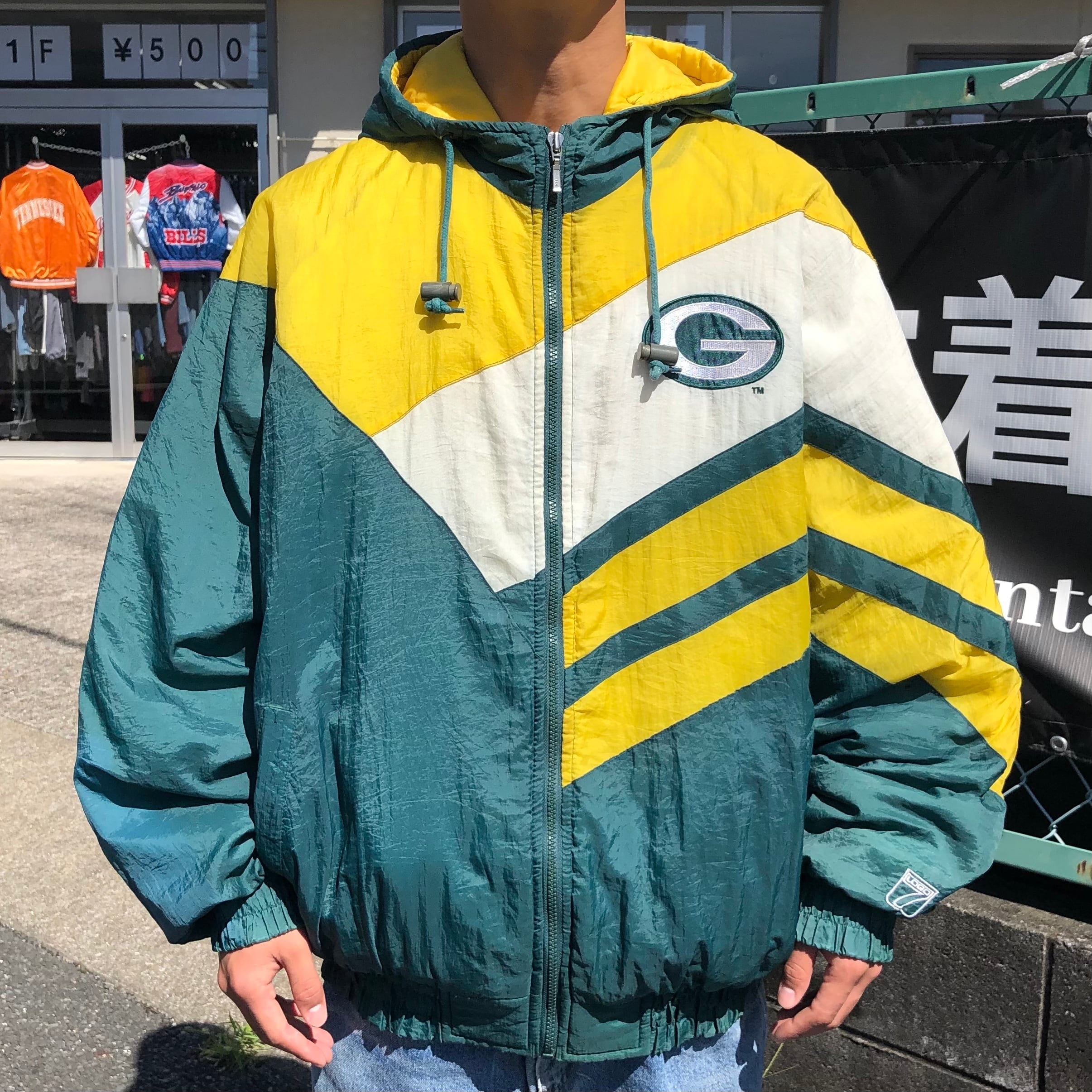 2023即納】 Reebok - NFL PACKERS パッカーズ ナイロンジャケット ...