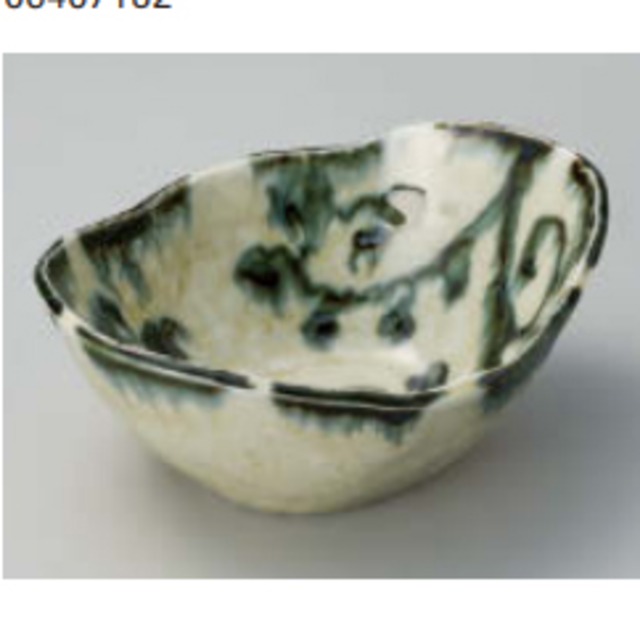 安南唐草変型深鉢[855] 55-21-507向付