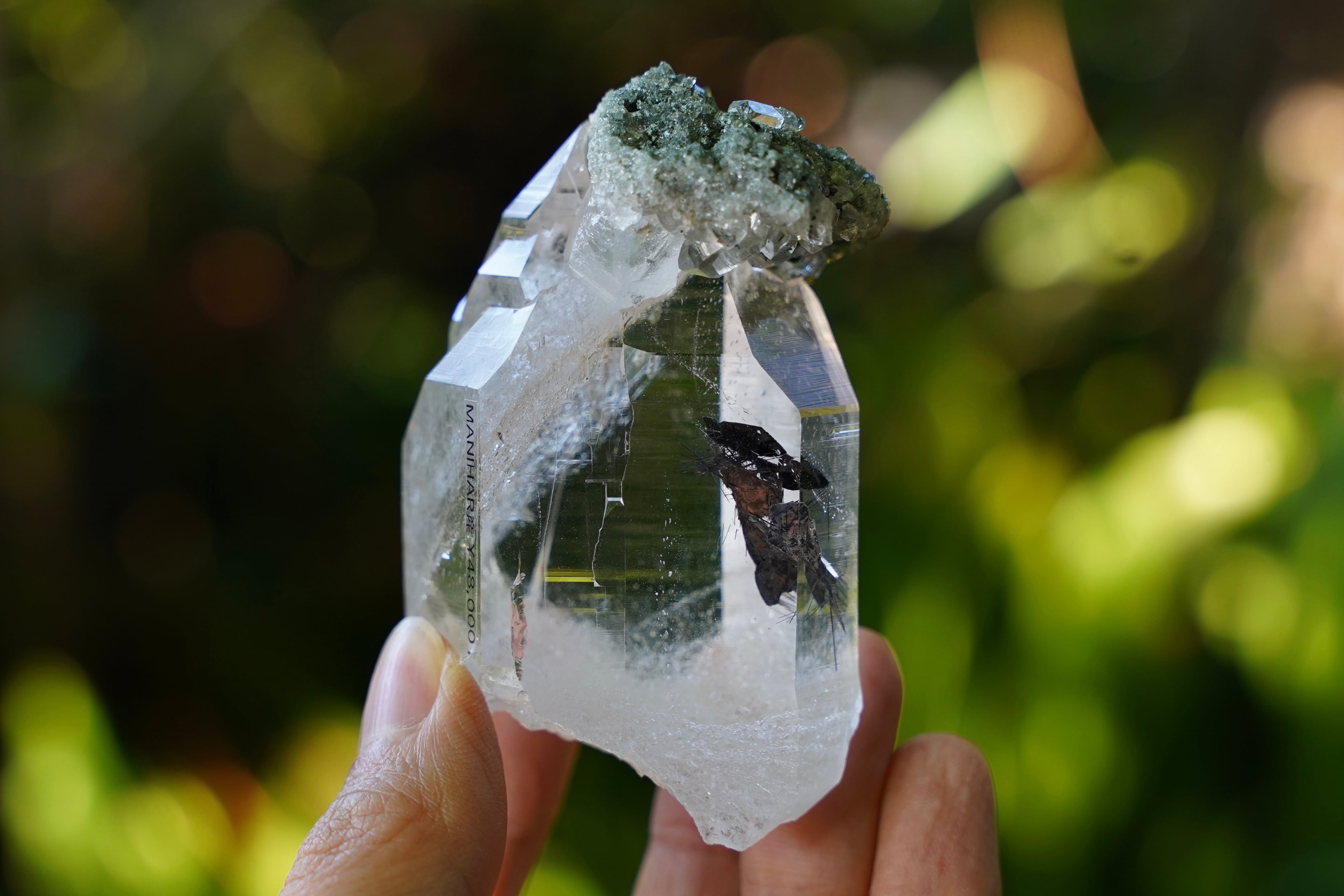 虹入り◎ガネーシュヒマール産ヒマラヤ水晶 03 | PAY ID