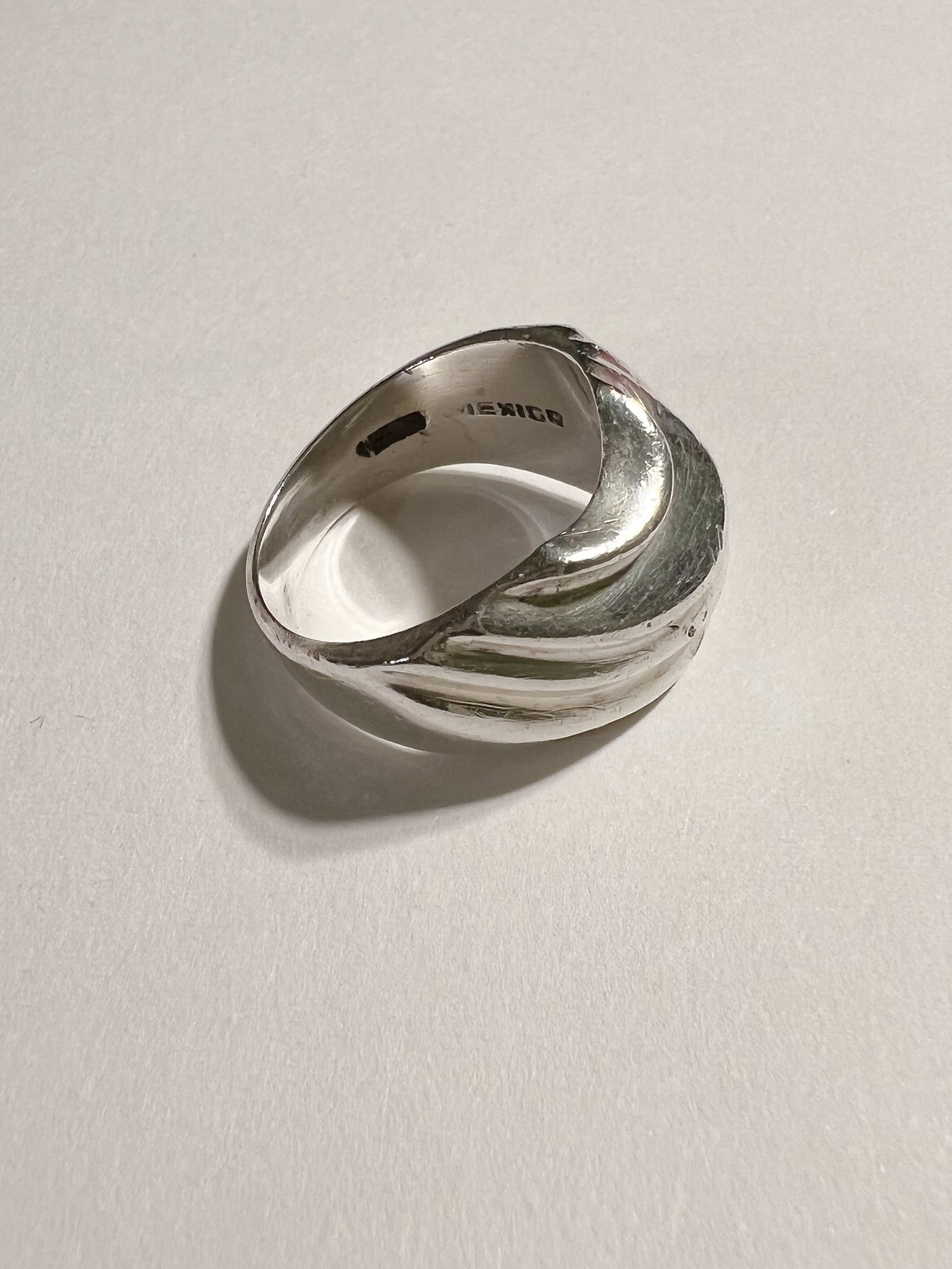 15号】Vintage Mexican 925 silver ring ( ヴィンテージ メキシコ