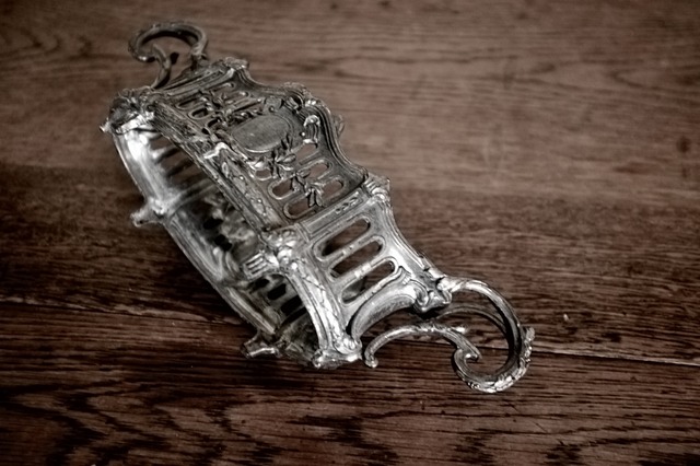 19世紀 フランス 植物たちによる植物たちへレギュール製ジャルディニエール アンティーク