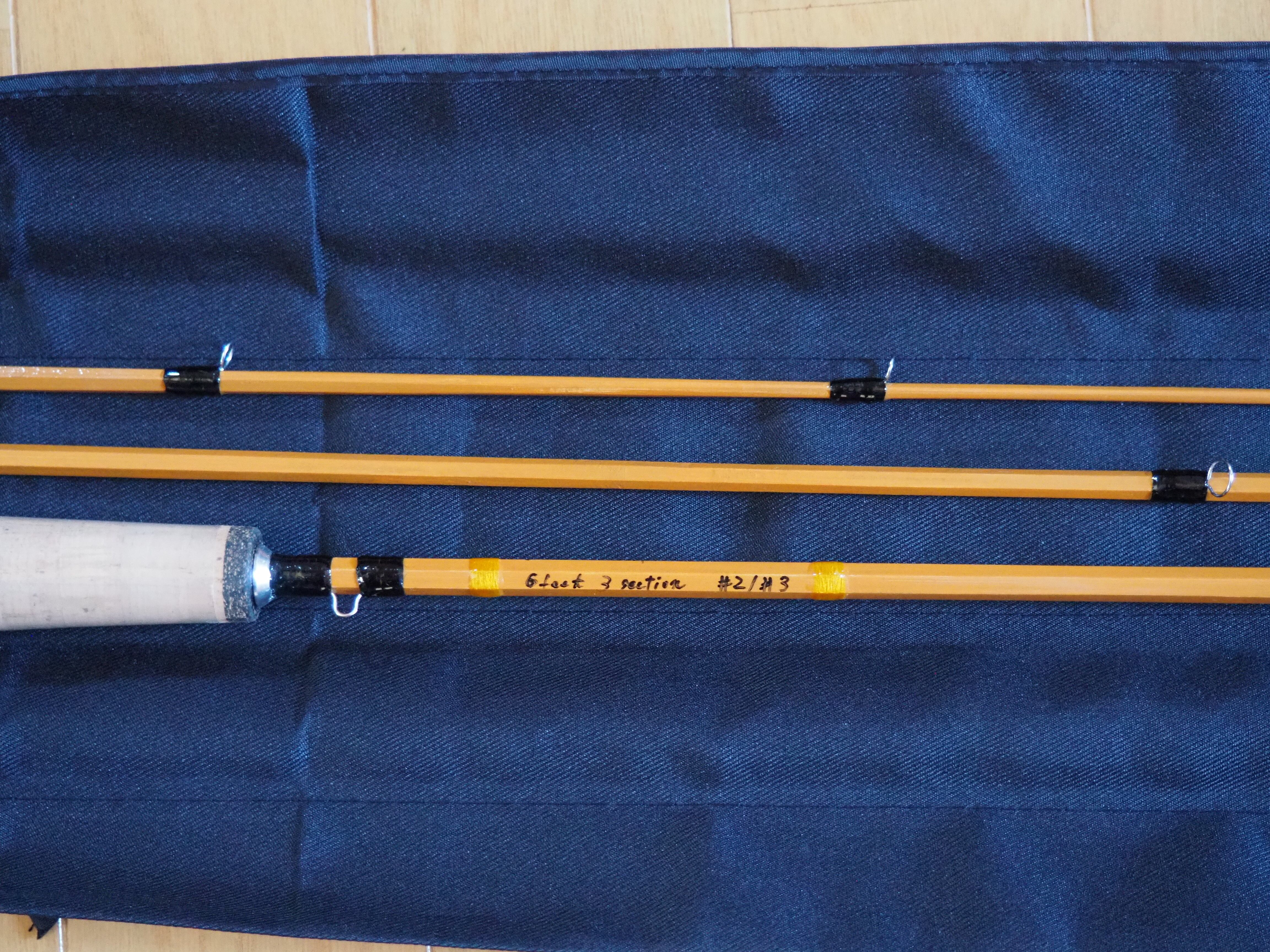 バンブーフライロッド 6フィート ＃2／＃3 Standard | shopkpkoubou