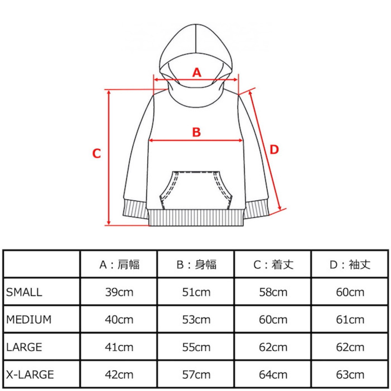 【HIPANDA ハイパンダ】レディース フーディー スウェット WOMEN'S RUBBER PRINT HOODIE SWEAT SHIRT  / BLACK